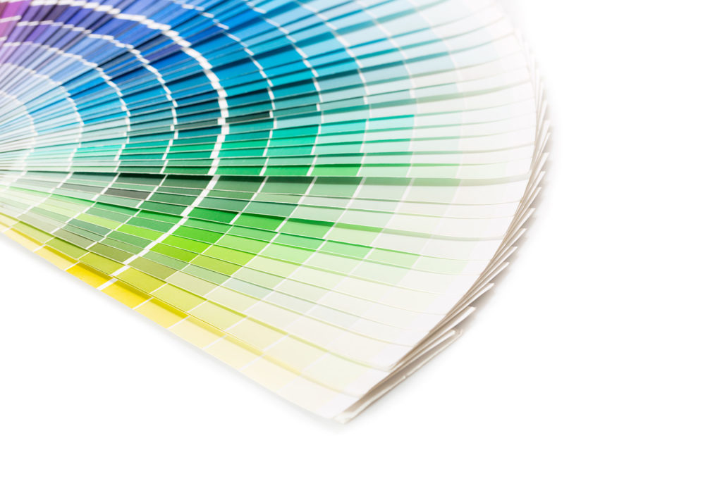 28321219 – colour swatches book rainbow sample colors catalogue